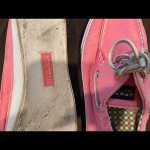 Sperry Top-Siders Pink 9.5